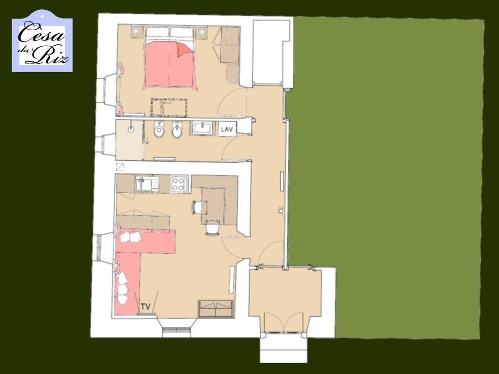 Cesa Da Riz Apartment Colle Santa Lucia Exterior photo